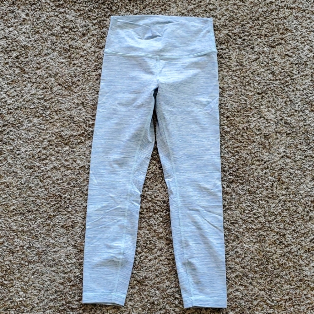 lululemon athletica Light Gray Leggings